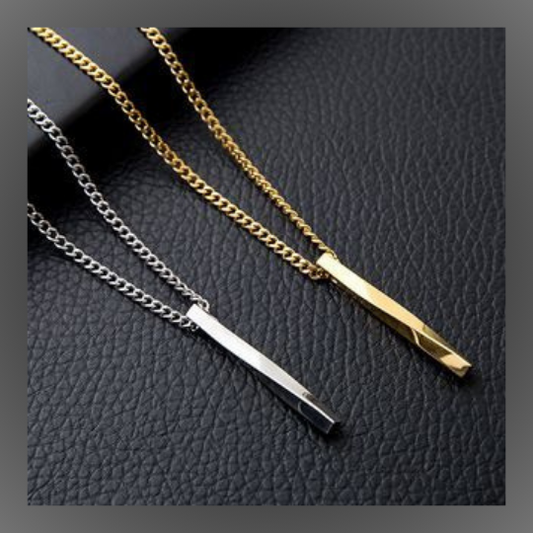 Premium Bar Necklace For Men & Women